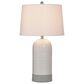 Flair Industries 30" Ceramic Table Lamp in Evian Ivory, , large