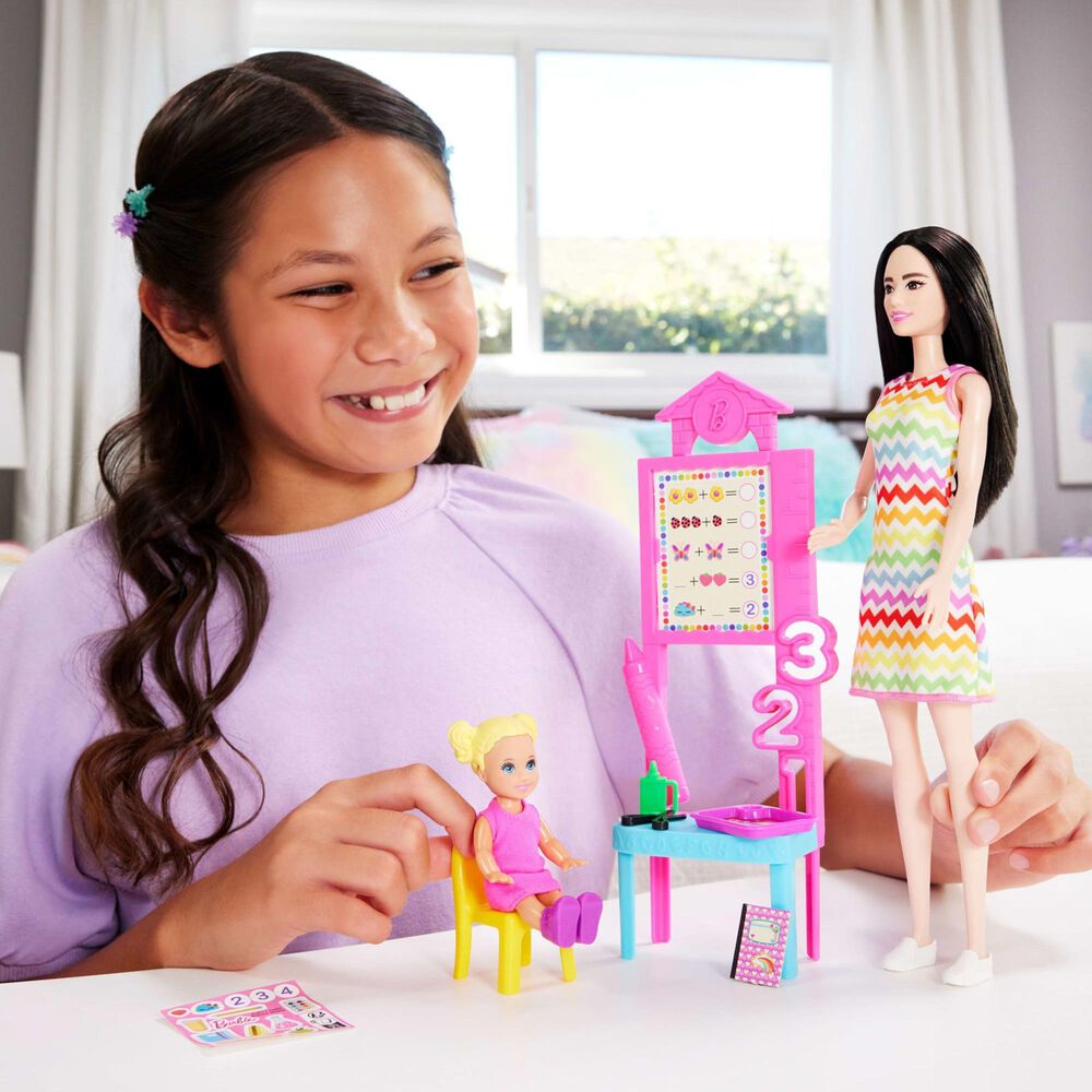 Barbie Teacher Doll and Teaching Accessories in Multicolor, , large