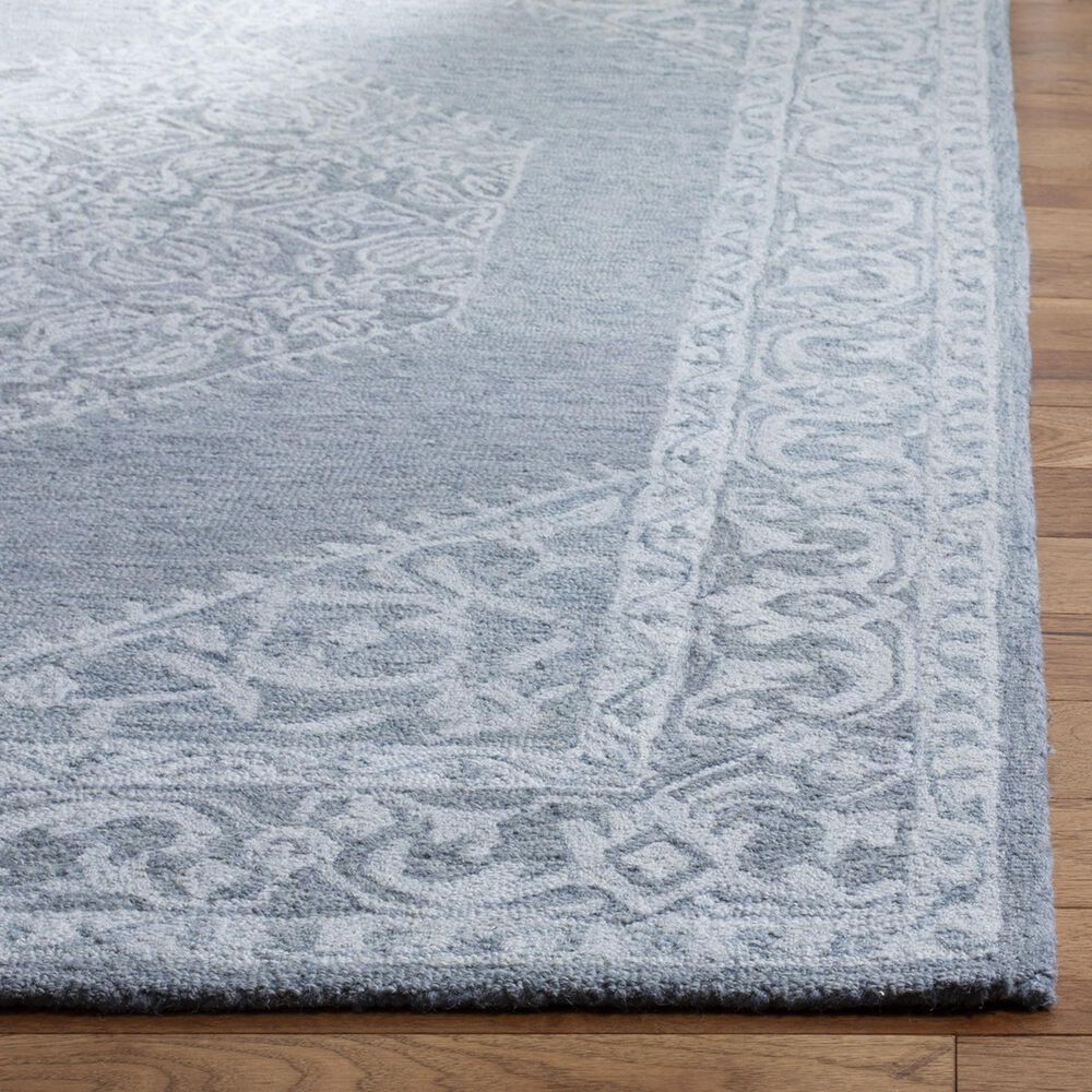 Safavieh Micro-Loop 4&#39; x 6&#39; Grey Area Rug, , large
