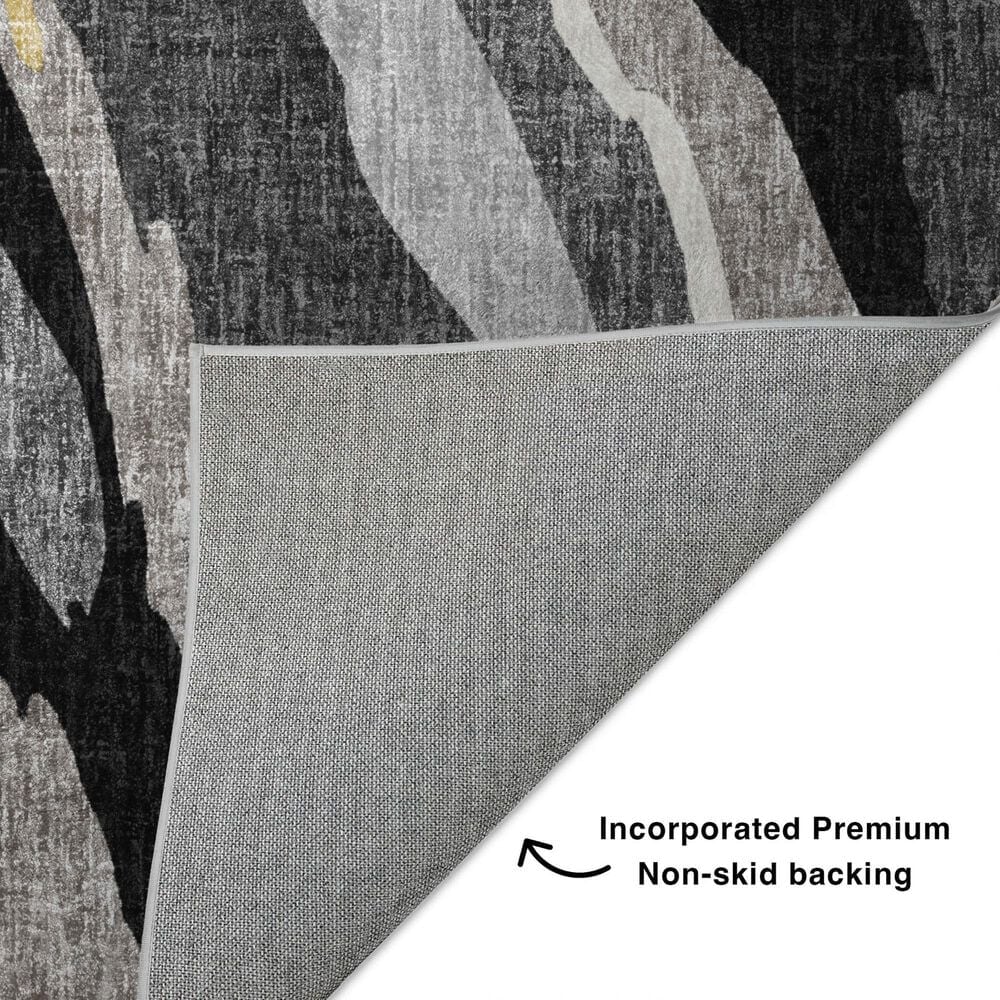 Dalyn Rug Company Lorenzo LN4 Black 8&#39; x 10&#39; Area Rug, , large
