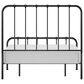 Richlands Furniture Javi Queen Slat Platform Metal Bed in Black, , large