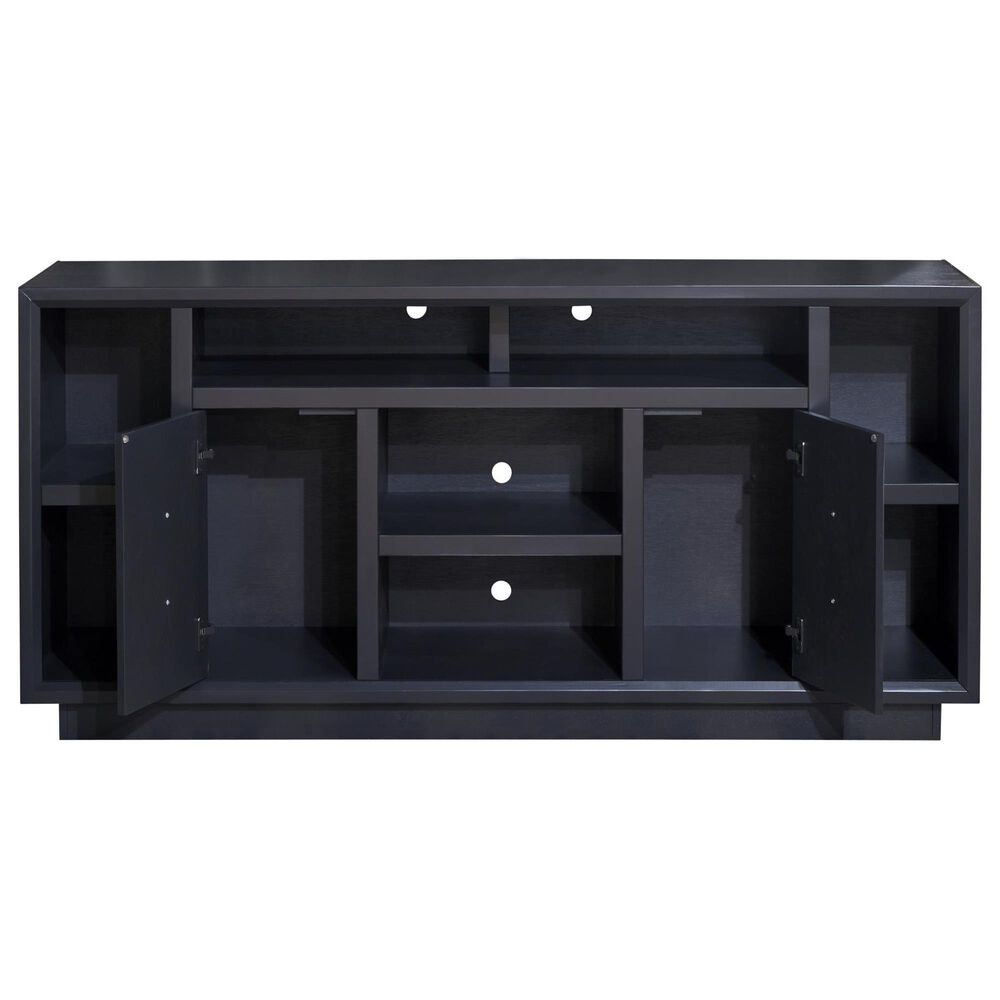 Legends Home Sunset 67" TV Console in Seal Skin Black, , large