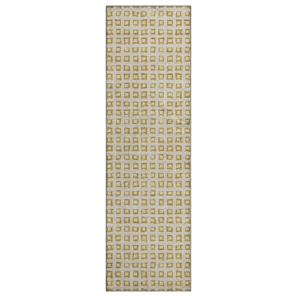 Dalyn Rug Company The Reserve TR4 Gold 2"3" x 7"6" Indoor/Outdoor Runner, , large