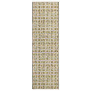 Dalyn Rug Company The Reserve TR4 Gold 2"3" x 7"6" Indoor/Outdoor Runner, , large
