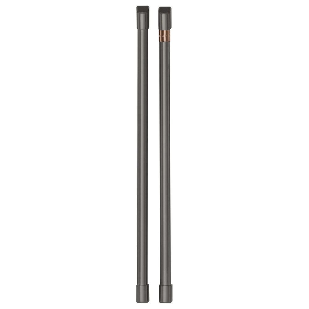 Cafe 34" Handle Kit for Side-by-Side Refrigerators in Brushed Black, , large