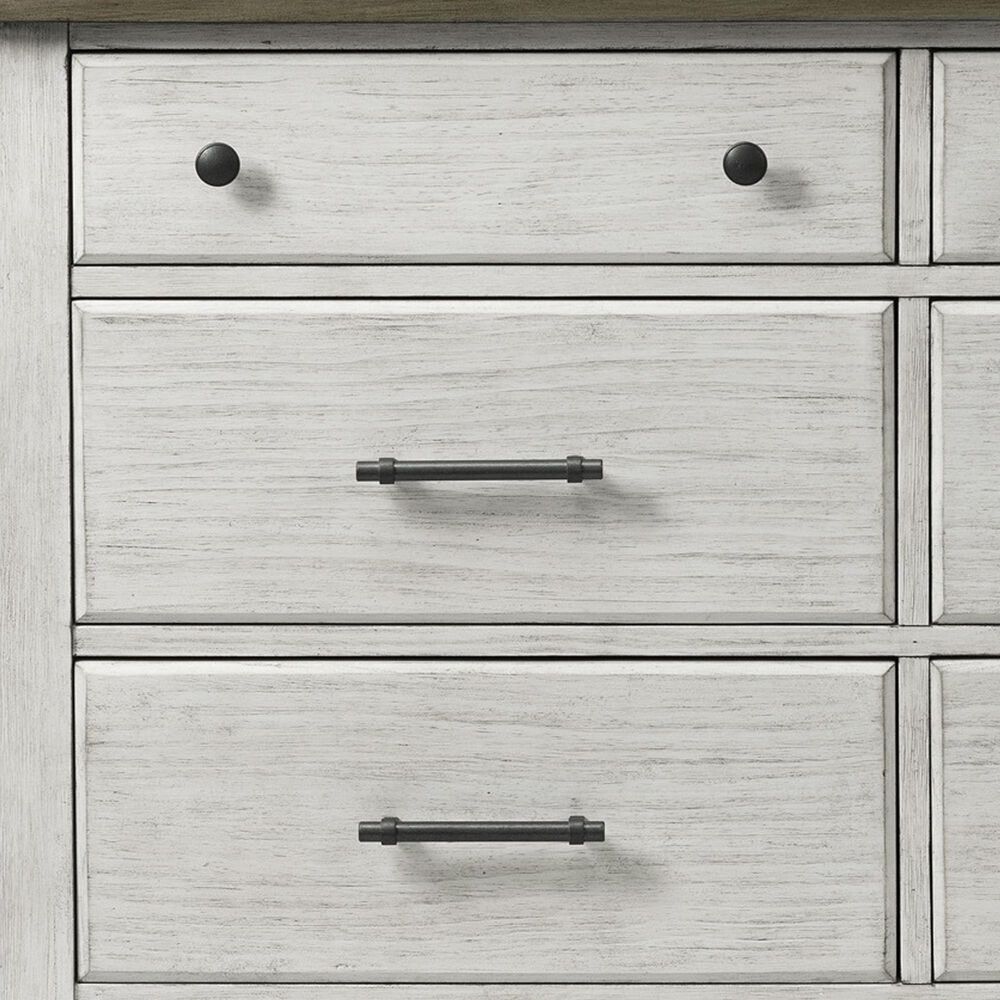 Eastern Shore Timber Ridge 6-Drawer Dresser in Weathered Washed Sierra, , large
