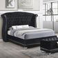 Pacific Landing Barzini King Bed in Black/Chrome, , large