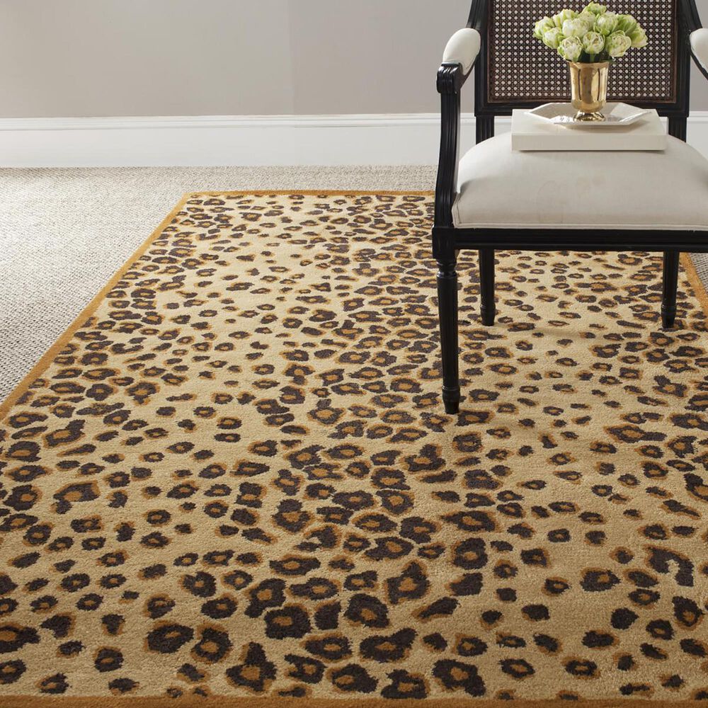 Safavieh Martha Stewart Kalahari 4&#39; x 6&#39; Teak Brown Area Rug, , large