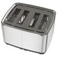 GE Appliances 4-Slice Toaster in Stainless Steel, , large