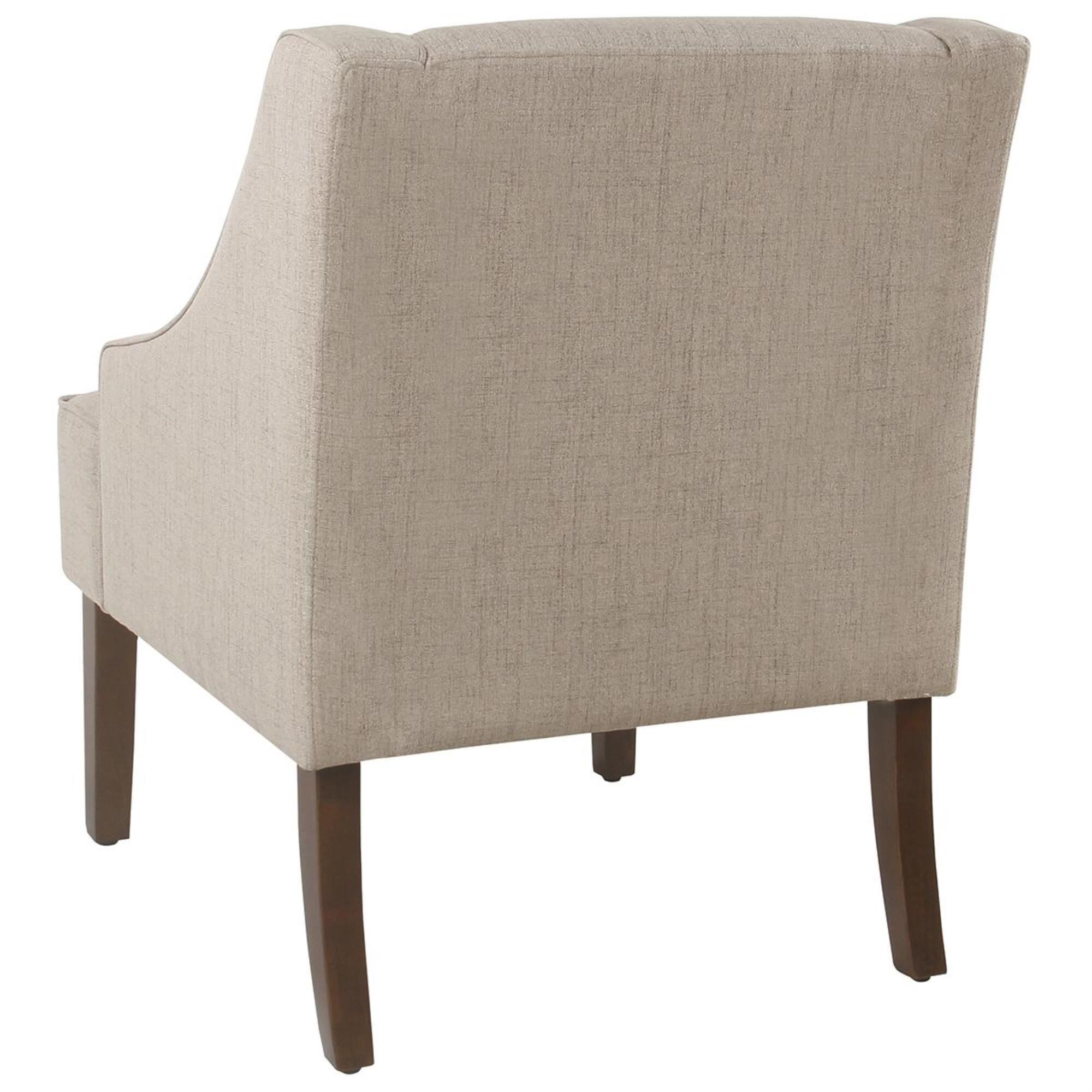 Classic swoop arm accent chair new arrivals