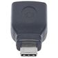 Manhattan USB-C to USB-A Adapter in Black, , large