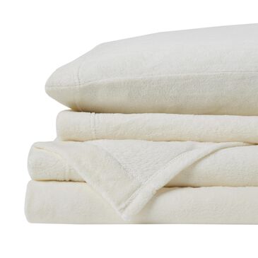 Hampton Park Soloft Plush 4-Piece King Sheet Set in Ivory, , large