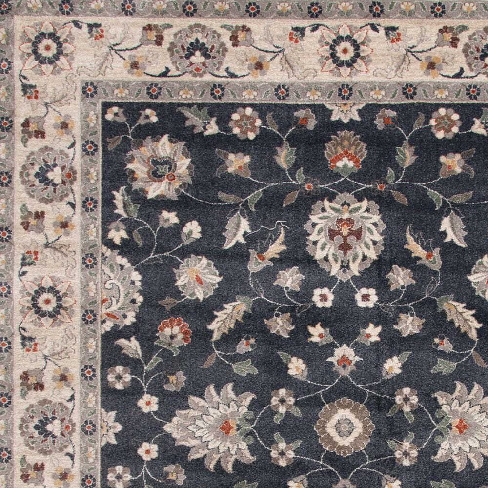 Central Oriental Minerva Maneli Vintage Blue 3&#39;3&quot; x 5&#39; Area Rug, , large