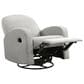 Lifestyle Solutions Paloma Manual Swivel Rocker Recliner in Light Grey, , large