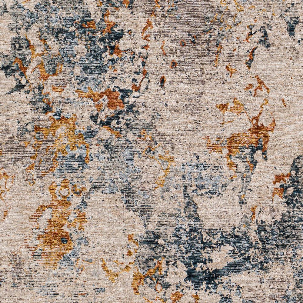 Surya Laila LAA-2315 10&#39; x 14&#39; Teal, Sage, Orange, Saffron, Gray and Cream Area Rug, , large