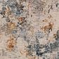 Surya Laila LAA-2315 10" x 14" Teal, Sage, Orange, Saffron, Gray and Cream Area Rug, , large