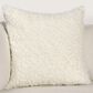 Classic Home Carters 22" Square Throw Pillow in Ivory, , large
