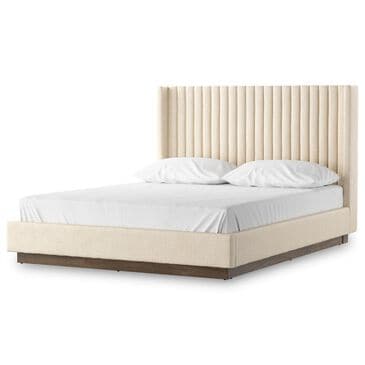 Four Hands Montgomery Bed-Thames Cream-Queen, , large
