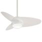 Minka-Aire Slant 36" Ceiling Fan with LED Light in White, , large