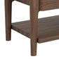 Riverside Furniture Delia 1 Drawer 2 Shelf Nightstand in Nouveau Walnut, , large