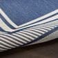 Nourison Horizon HOZ03 Navy 2" x 6" Indoor/Outdoor Runner, , large
