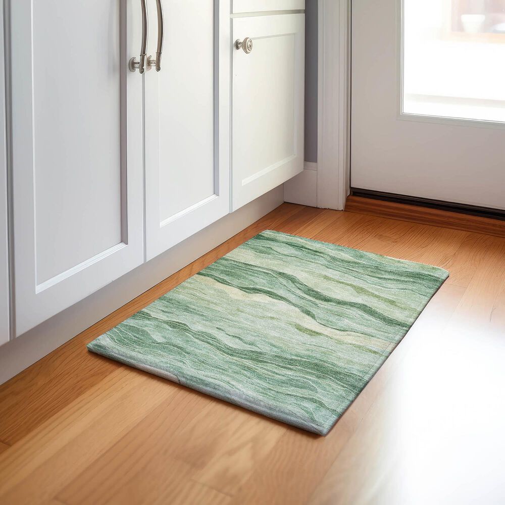 Dalyn Rug Company Pacifica PA6 1&#39;8&quot; x 2&#39;6&quot; Green Area Rug, , large
