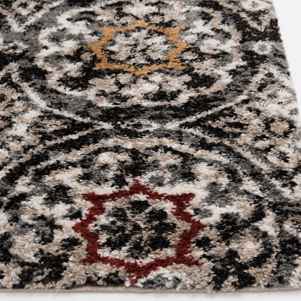 Central Oriental Tulsa Ledyard 5&#39; x 7&#39;3&quot; Iron and Dark Rust Area Rug, , large