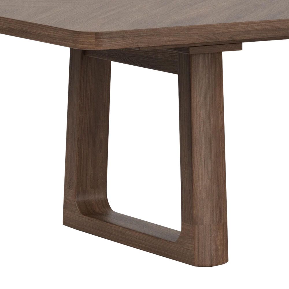 Riverside Furniture Delia 7-Piece Rectangular Dining Set in Walnut, , large