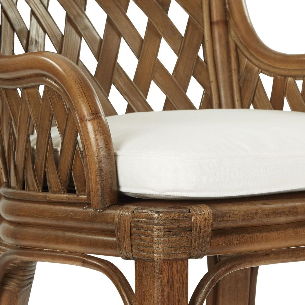 Office Star Products Plantation 24&quot; Counter Stool in Brown Stained, , large
