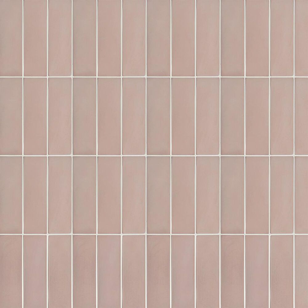 Soho Studio ColorHues Coral 2" x 8" Cement Tile, , large