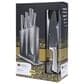 Power A Damashiro 7-Piece Kin Knife Block Set in Stainless Steel, , large