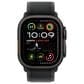 Apple Watch Ultra 2 GPS + Cellular 49mm Black Titanium Case with Black Trail Loop - S/M, , large