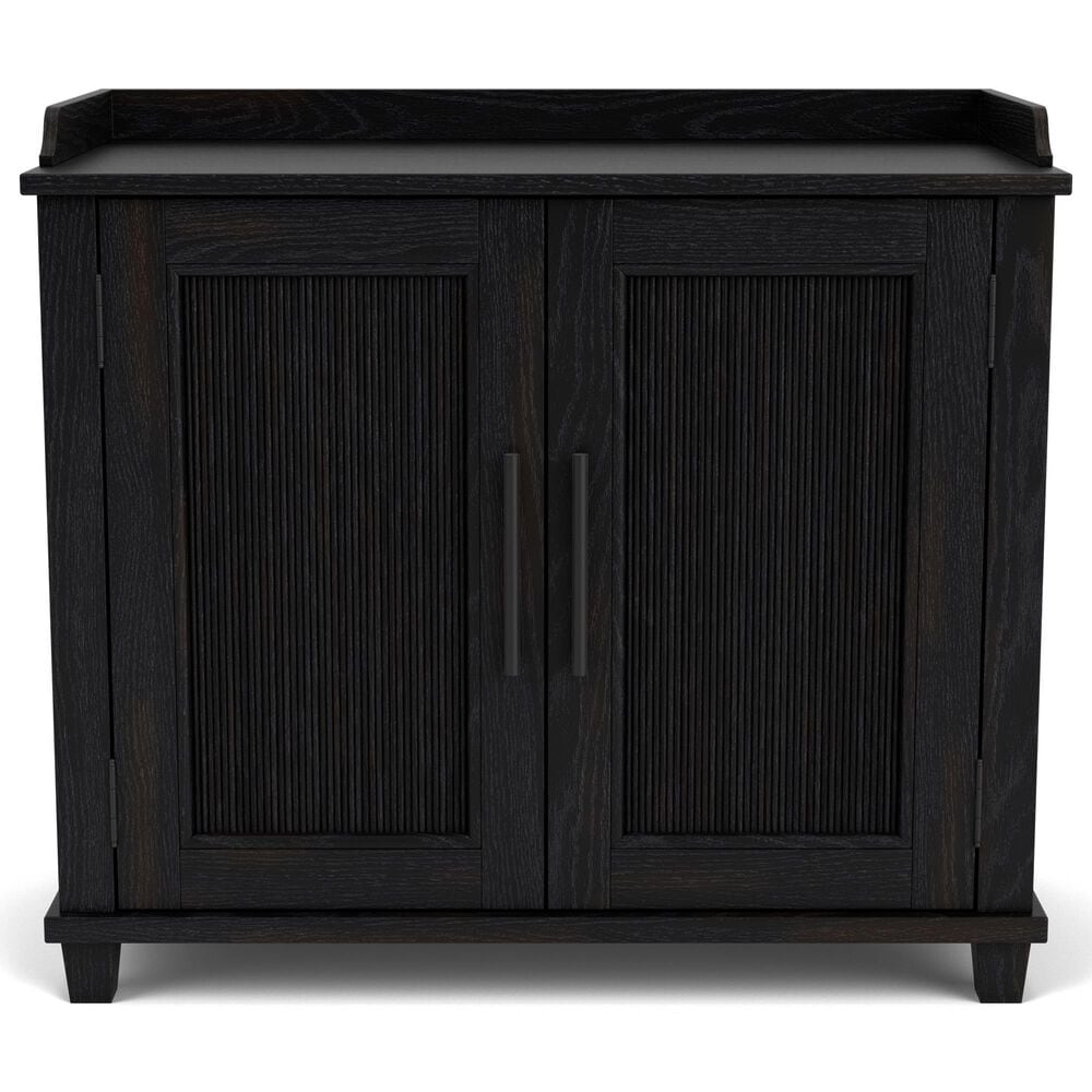 Riverside Furniture Calhoun Bachelors Chest in Ebony Whiskey Oak, , large