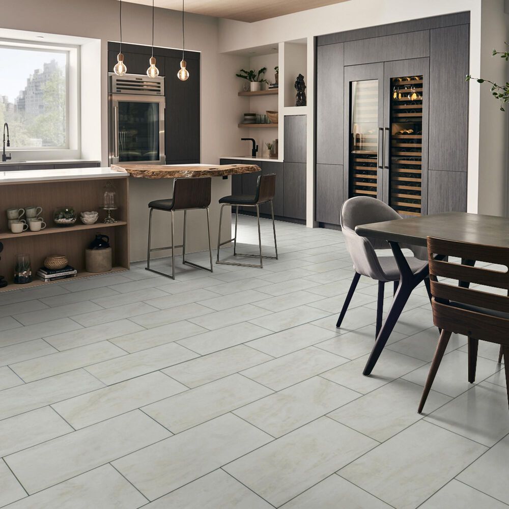 Mannington REALTA Glue Down Austrian Snow 12&quot; x 24&quot; Luxury Vinyl Tile, , large