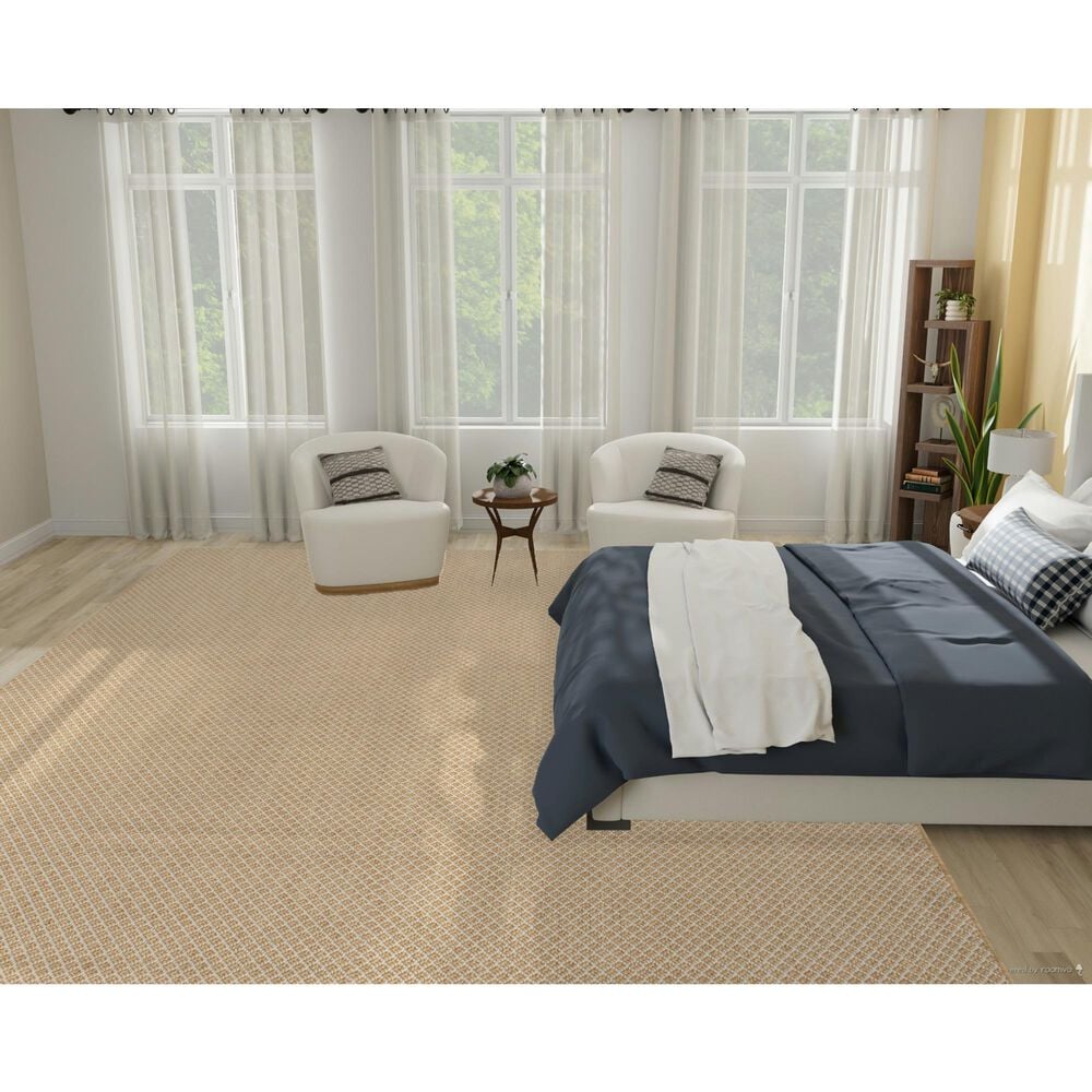 Nourison Courtyard Natural 10&#39; x 14&#39; Indoor/Outdoor Area Rug, , large