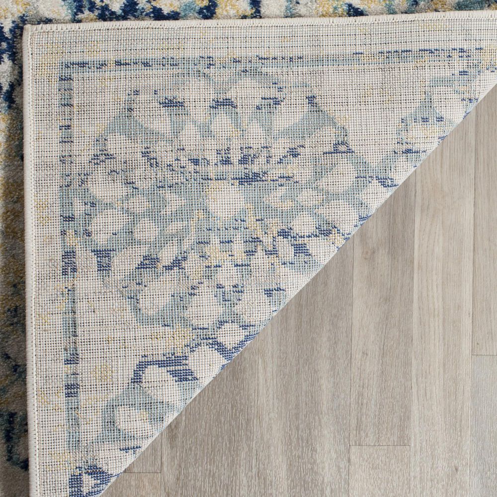 Safavieh Evoke EVK262C 10&#39; x 14&#39; Ivory and Blue Area Rug, , large