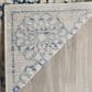 Safavieh Evoke EVK262C 10" x 14" Ivory and Blue Area Rug, , large
