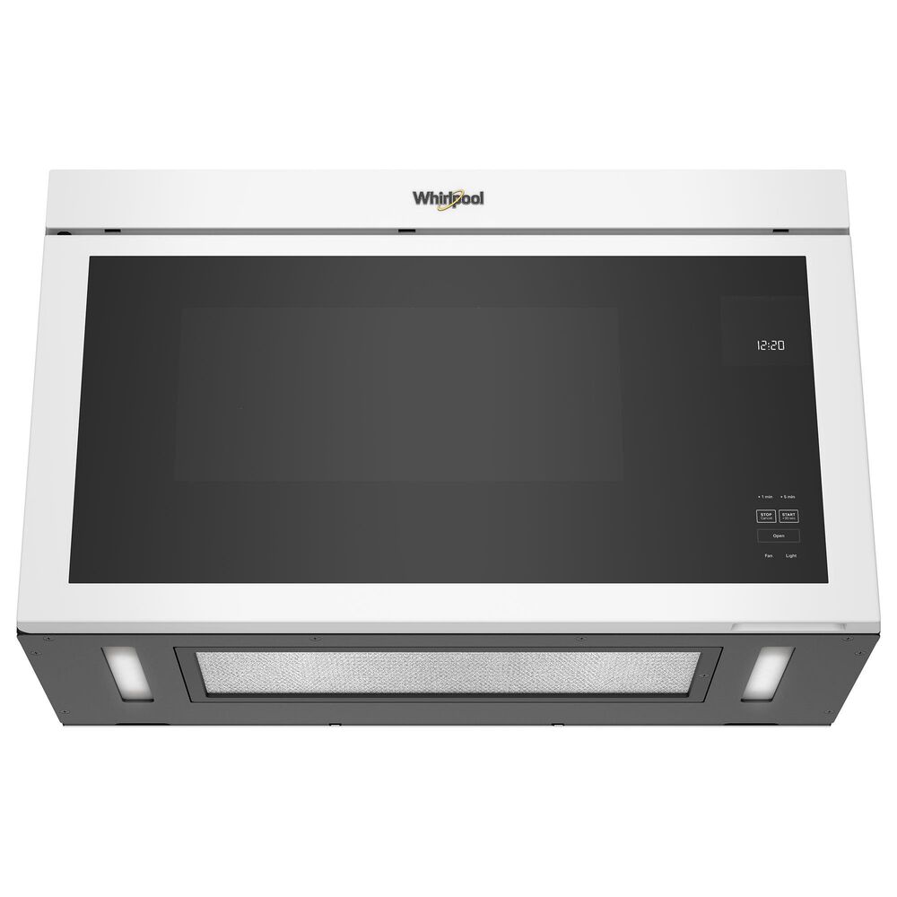 Whirlpool 1.1 Cu. Ft. Flush Mount Microwave in White, , large