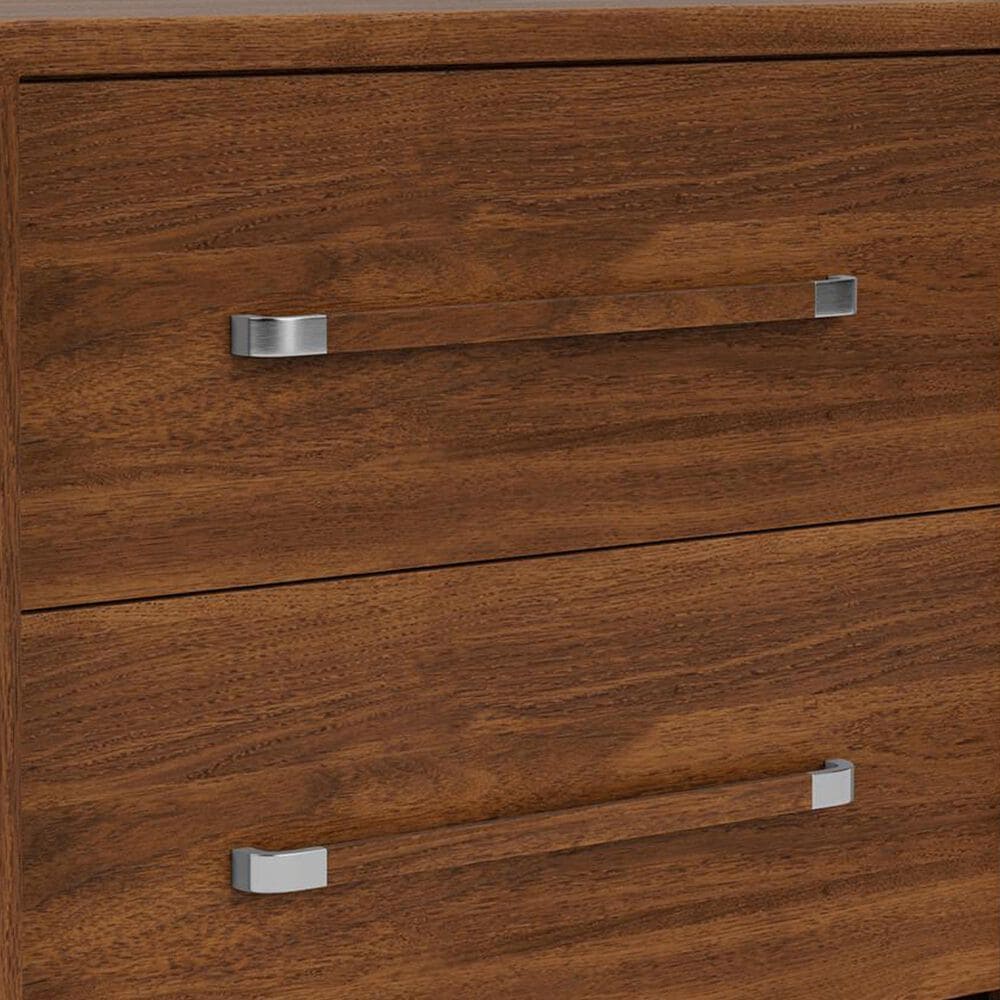 Shannon Hills Elsie King Bed with Two Nightstands in Classic Walnut, , large