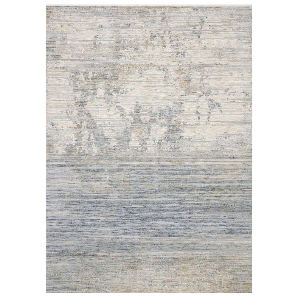 Loloi Pandora PAN-06 2"6" x 16" Ivory and Blue, , large