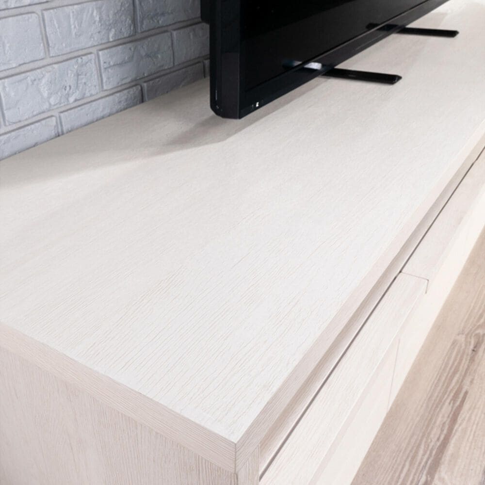 Sauder Harvey Park 81&quot; TV Stand in Alabaster Oak, , large