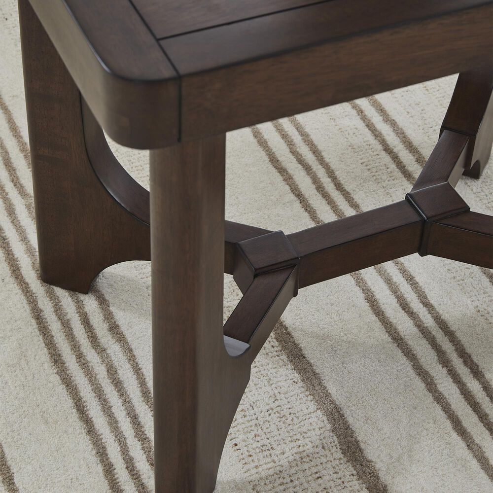 Ashley Korestone End Table in Dark Brown, , large