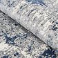 Couristan Marblehead Breccia 3"11" x 5"11" Blue and Grey Area Rug, , large