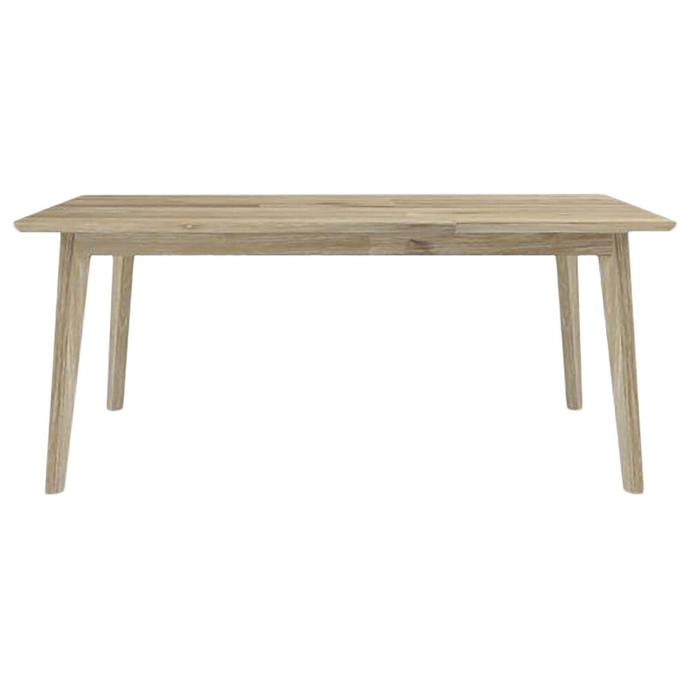 International Home Miami Toronto Dining Table in Waxed Grey Oak, , large