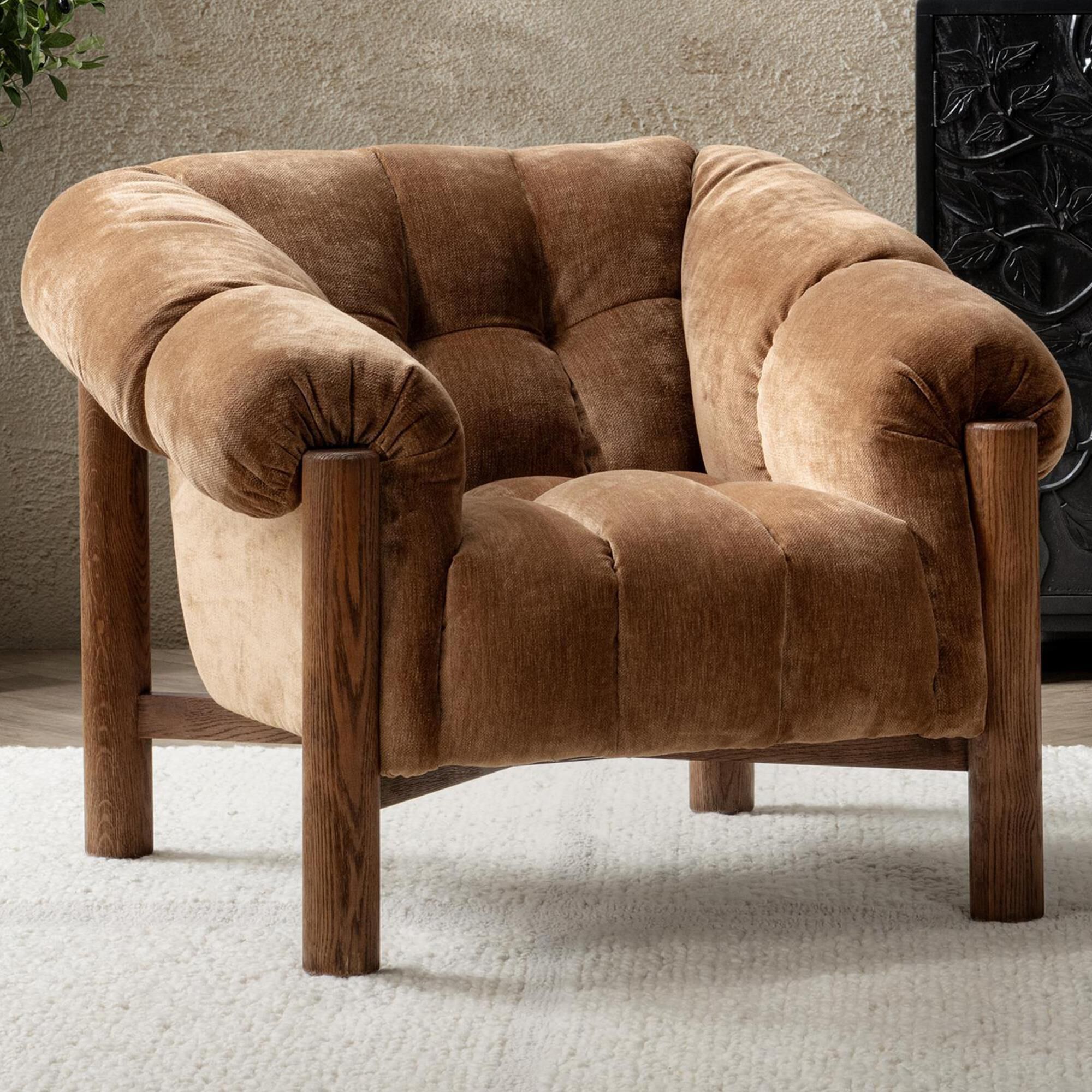 Classic Home Sansa Accent Chair in Bronze