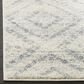 Safavieh Adirondack ADR131T-6SQ 6" Square Ivory and Light Blue Area Rug, , large