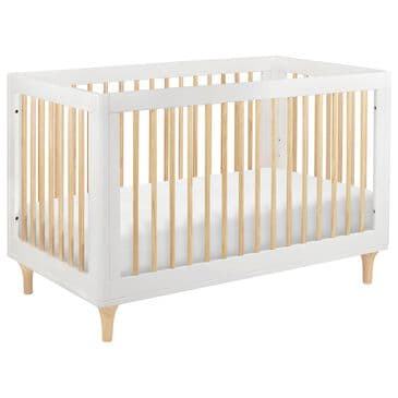 Babyletto Lolly 3-In-1 Convertible Crib in White and Natural, , large