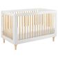 Babyletto Lolly 3-In-1 Convertible Crib in White and Natural, , large