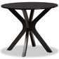 Baxton Studio Kenji 34" Dining Table in Dark Brown - Table Only, , large