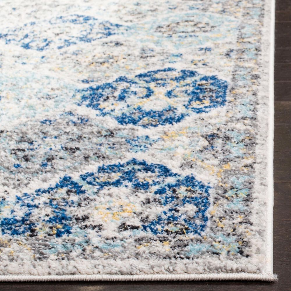 Safavieh Madison MAD611A 10&#39; x 14&#39; Ivory and Aqua Area Rug, , large